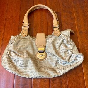United Colors of Benetton Beige Shoulder Bag